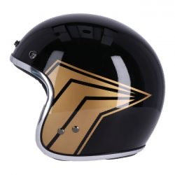 13 1/2 skull bucket bukósisak fényes fekete