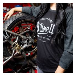 biltwell script baseball női hosszúújjú ing