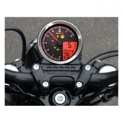 koso HD-01-04 95mm kilométeróra / fordulatszámmérő - 04-11 Dyna/ 2004-2013 XL Sportster