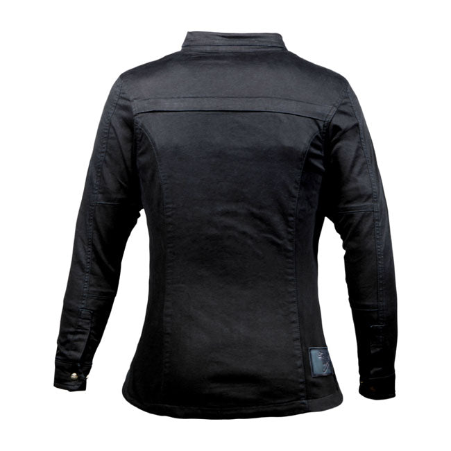 john doe motoing xtm kevlar női motoros ing fekete