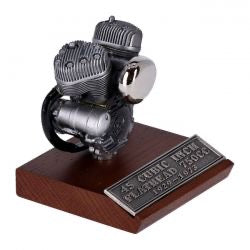 harley-davidson flathead side valve motorblokk makett 1:6 - 1929-1973