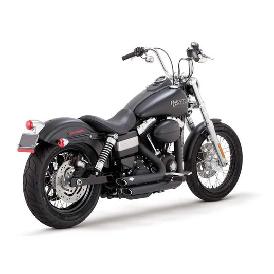 vance & hines shortshots staggered 2 1/2" 2-2 kipufogórendszer - 2012-2017 Dyna