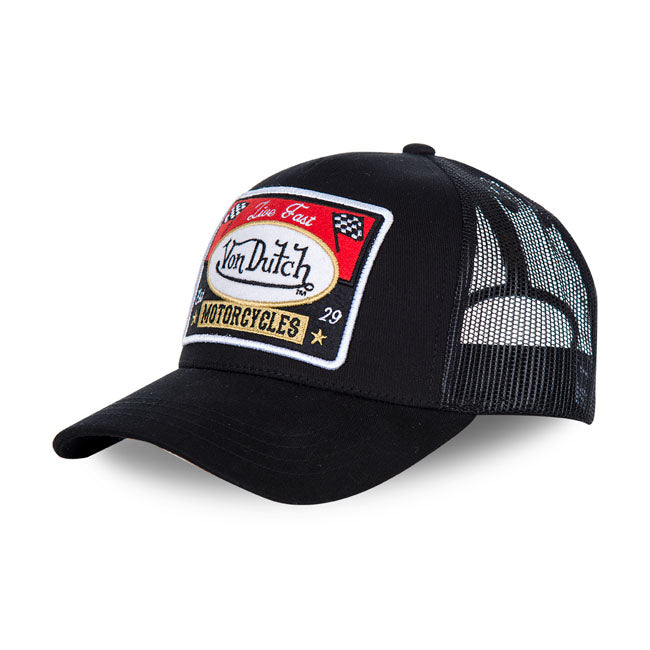 von dutch baseball sapka fekete