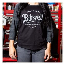 biltwell script baseball női hosszúújjú ing