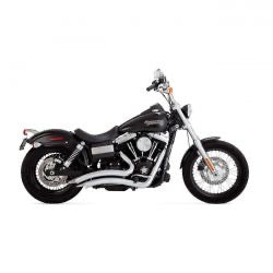 vance & hines big radius pcx kipufogórendszer króm - 2006-2017 Dyna