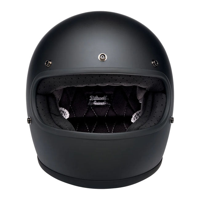biltwell gringo bukósisak matt fekete dot minositett (teszttermék) - 2XL