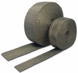 thermo tec kipufogó bandázs - platina - 1" x 50láb