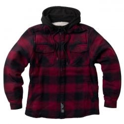 west coast choppers hell bent flanel kabát piros/fekete