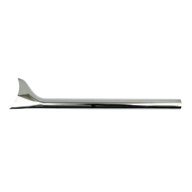 fishtail egyenes kipufogódob - 30" króm (db)