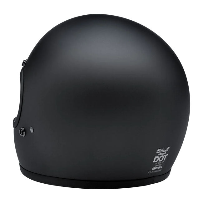 biltwell gringo bukósisak matt fekete dot minositett (teszttermék) - 2XL