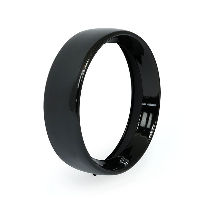 fényszóró ring fényes fekete - 7" - FLS/S/T/FLRT/Freekeréker Trike