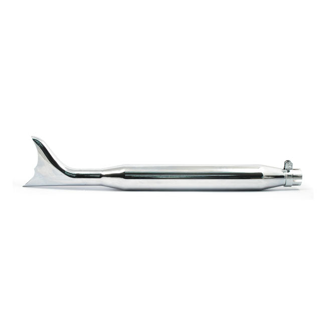 fishtail batwing kipufogódob - 30" króm (db)