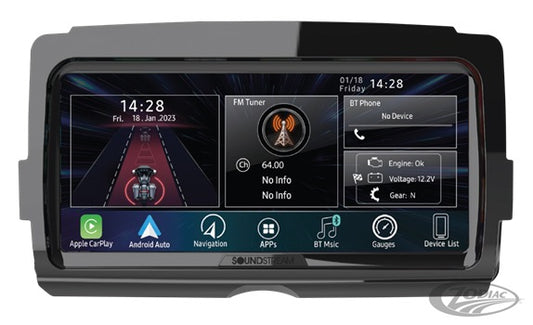 soundstream V2 radio apple car play & android auto - 14-24 Touring/ Trike
