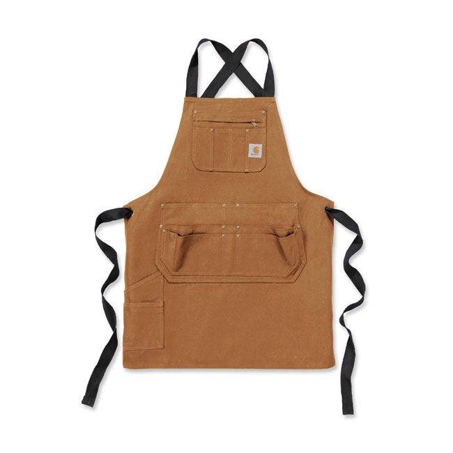 carhartt duck vászonkötény - barna