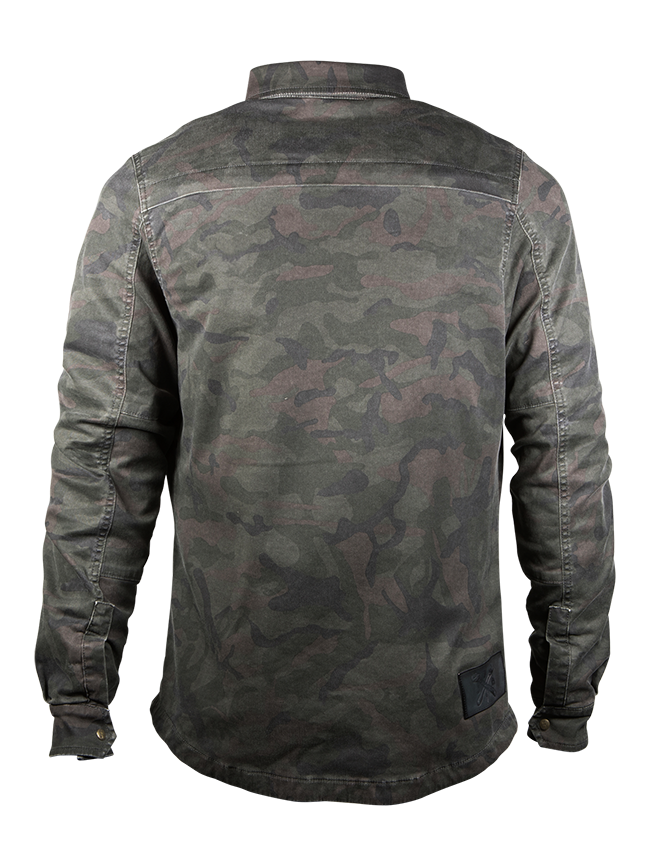 john doe motoing xtm kevlár motoros ing - camouflage