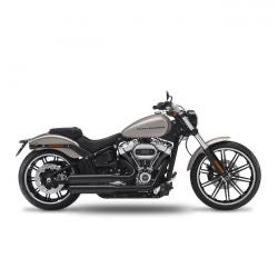 kesstech fusion hosszú 2-2 kipufogórendszer fekete egyenes cut short - 114" M8 Softail