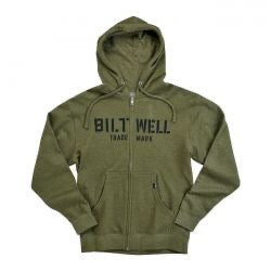 biltwell stencil zip kapucnis pulóver