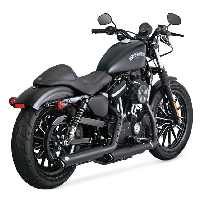 vance & hines twin slash 3" kipufogódob fekete - 2014-2020 XL