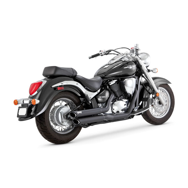 vance & hines staggered 2-2 fekete kipufogórendszer - 2005-2009 VL800