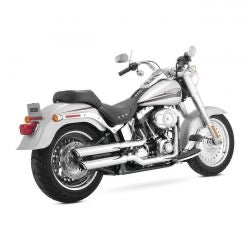 vance & hines twin slash 3" kipufogódob króm - 07-16 FLS/ 07 Deuce