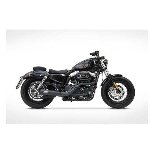 zard conical 2-1 kipufogórendszer - 2003-2013 XL883/1200 Sportster