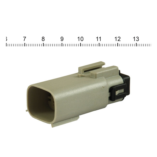 molex mx-150 konnektor szürke ház - 8