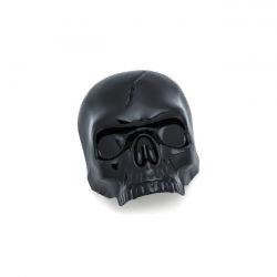 kuryakyn skull kürtburkolat fekete - 17-24 Big Twin stock 'waterfall' side szerelék