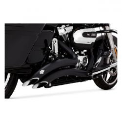 vance & hines big radius pcx kipufogórendszer fekete - 17-24 FLT/ 23-24 FLH
