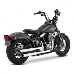 vance & hines twin slash 3" kipufogódob króm - 07-16 FLS