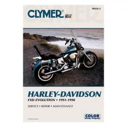 clymer book harley-davidson dyna 1991-1998