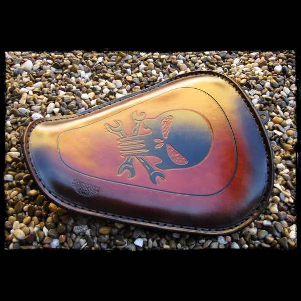 dhcustom up skull barna szóló nyereg - 10-22 Sportster