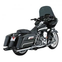 vance & hines dresser duals crossover kipufogó leömlő króm - 95-08 FLT