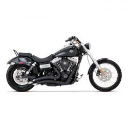 vance & hines 2-1/2" big radius 2-2 kipufogórendszer fekete 2006-2017 Dyna