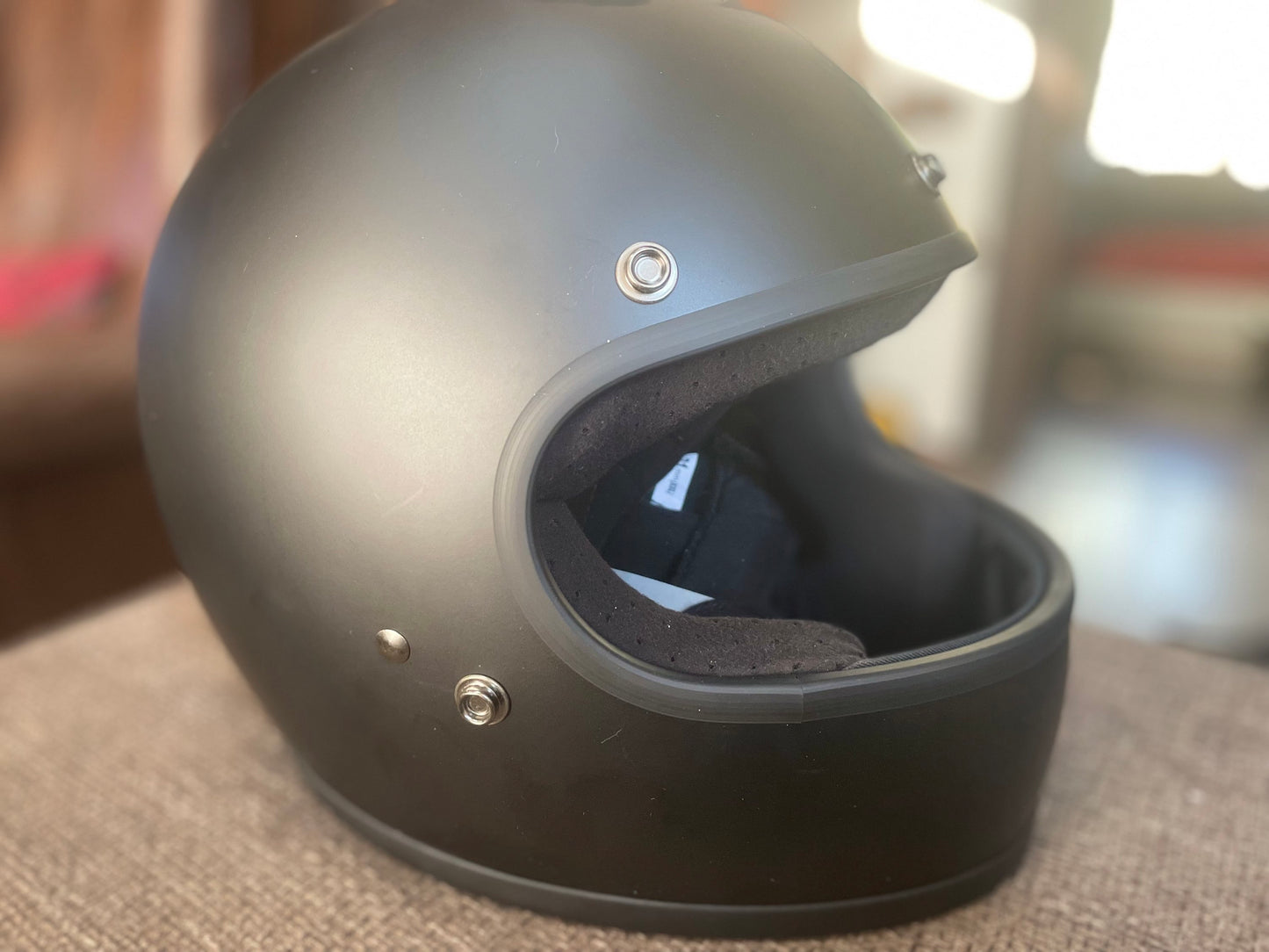 biltwell gringo bukósisak matt fekete dot minositett (teszttermék) - 2XL