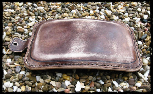 dhcustom vintage koptatott barna utasülés