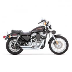 vance & hines 2-1/2" shortshots staggered kipufogórendszer króm - 1999-03 XL