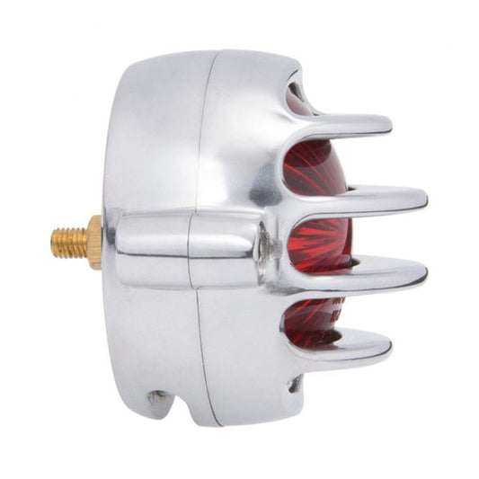 motone lecter led féklámpa - polírozott