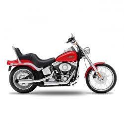 kesstech 2-2 3" low kipufogódob ESM2 króm - 2007-202011 Softail