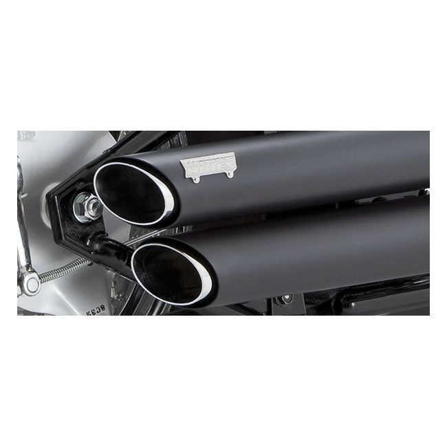 vance & hines staggered 2-2 fekete kipufogórendszer - 2005-2009 VL800