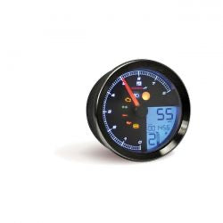 koso HD-01-04 95mm kilométeróra / fordulatszámmérő - 04-11 Dyna/ 2004-2013 XL Sportster