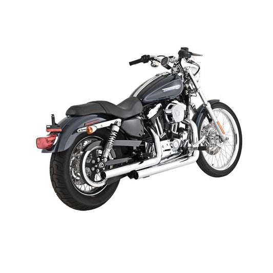vance & hines egyenes shots HS 2 1/2" króm kipufogórendszer - 2007-2013 XL
